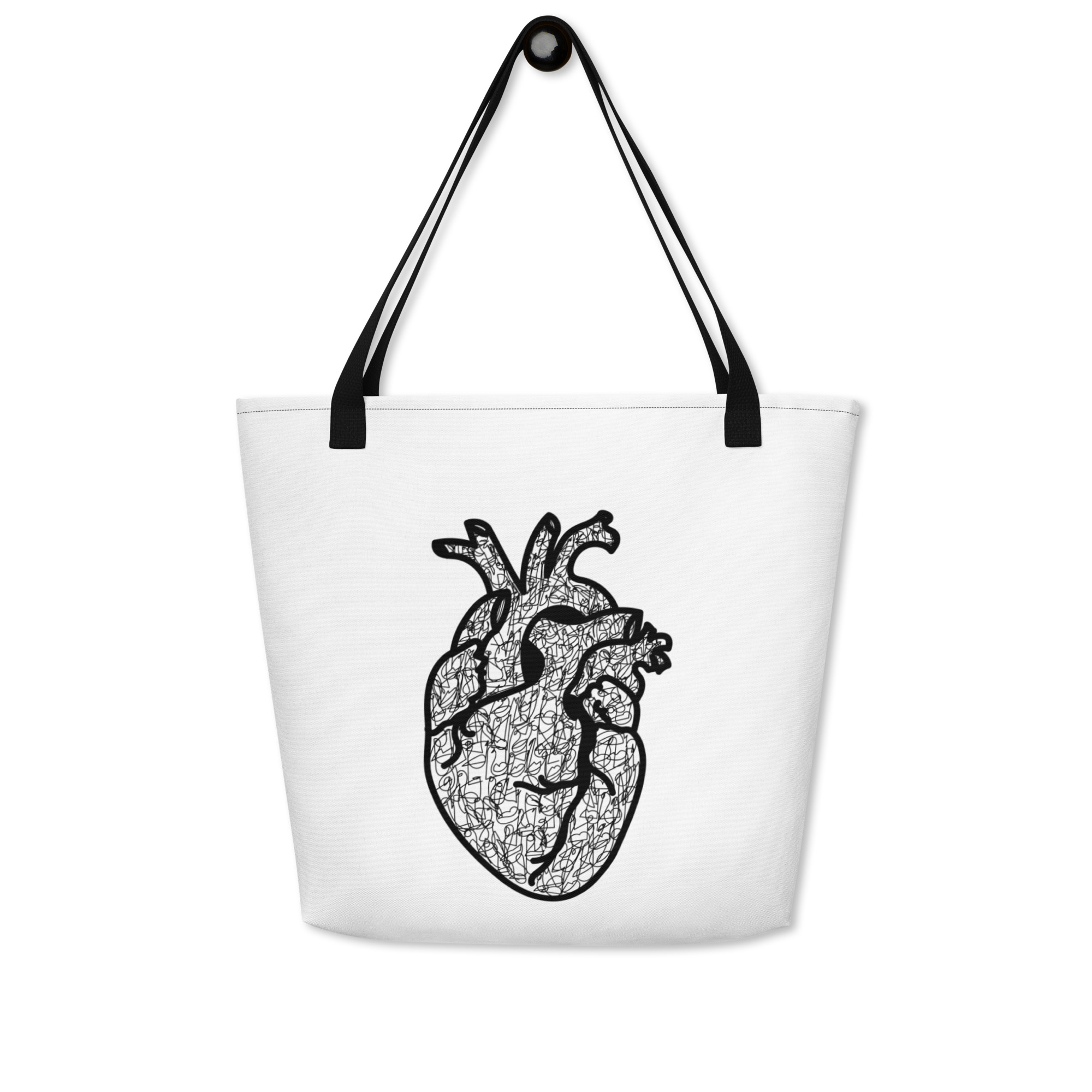 Crimasso cuore Large Tote Bag - immagine 2