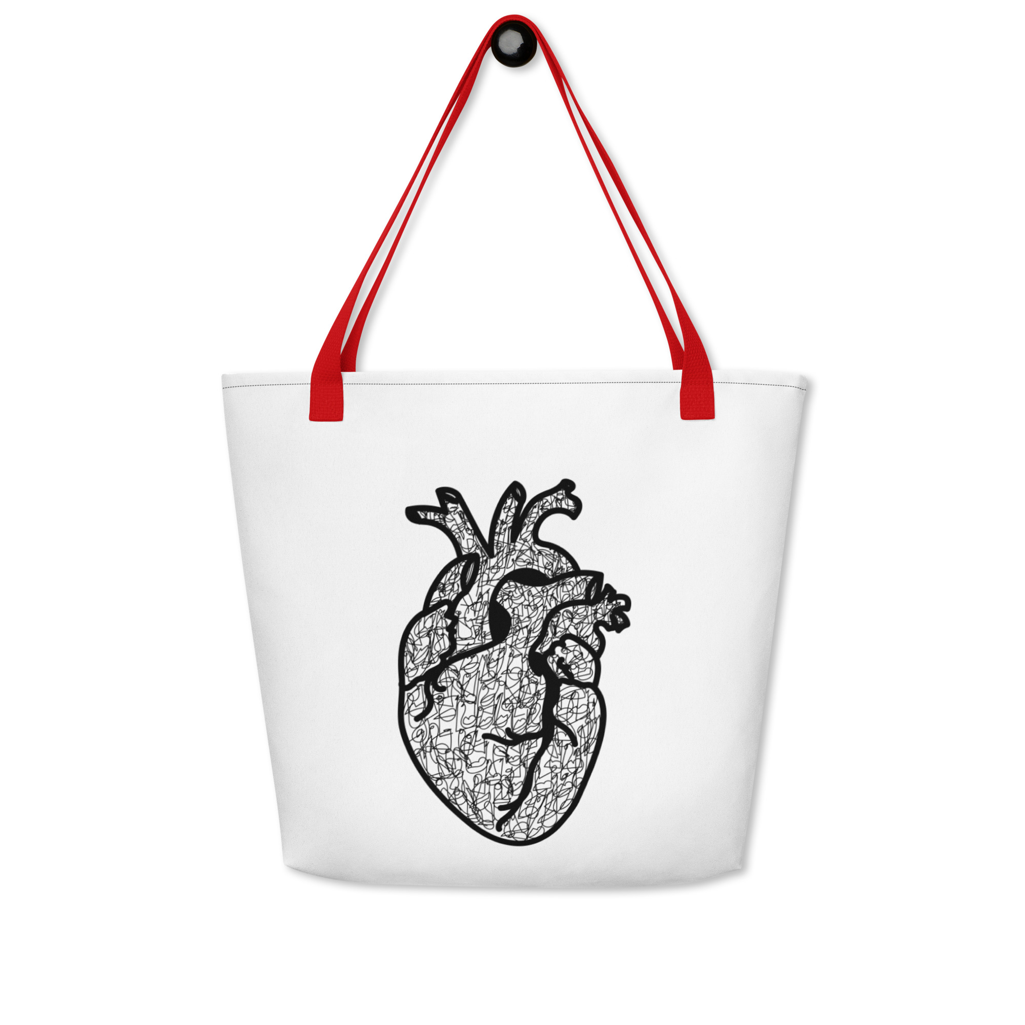 Crimasso cuore Large Tote Bag - immagine 4