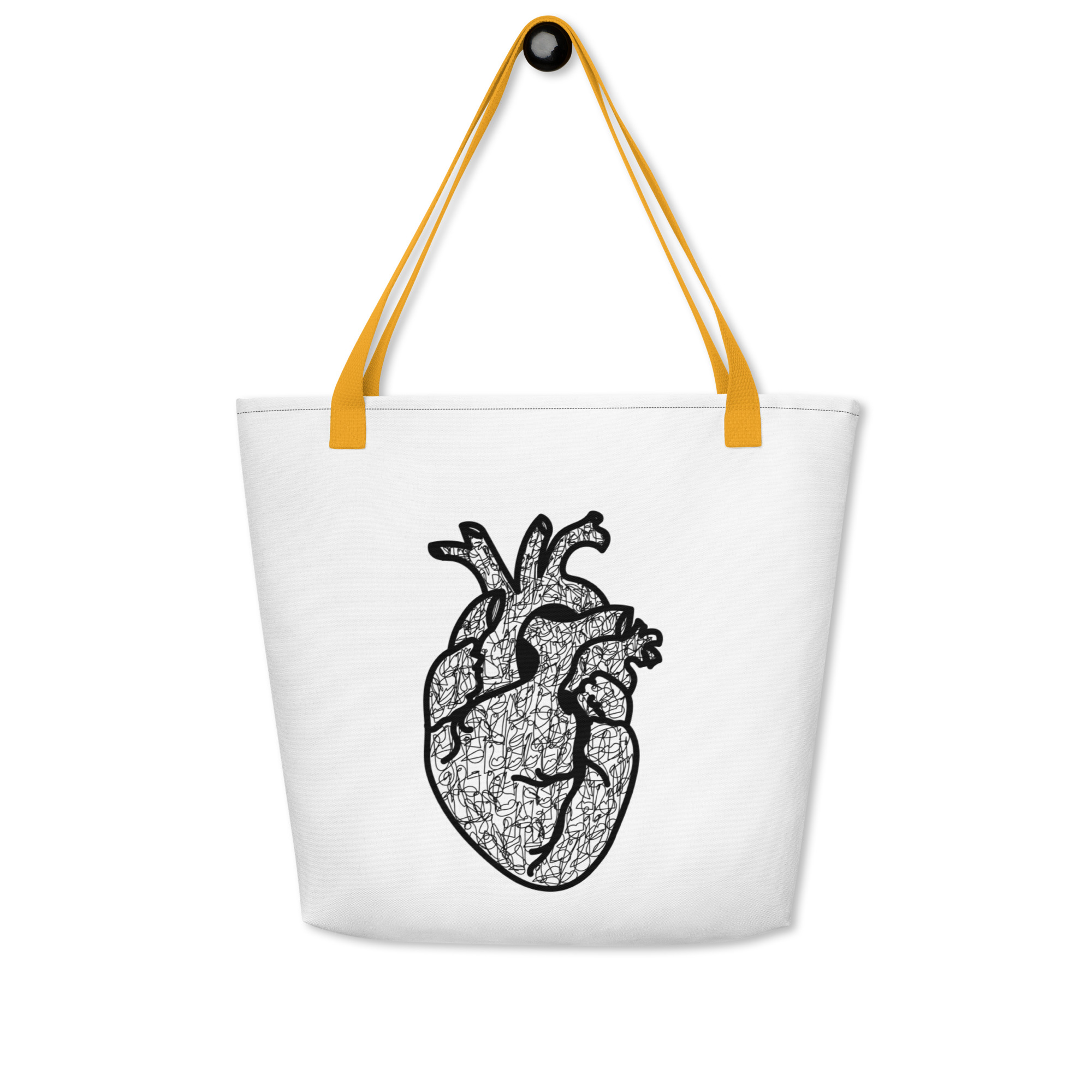 Crimasso cuore Large Tote Bag - immagine 5