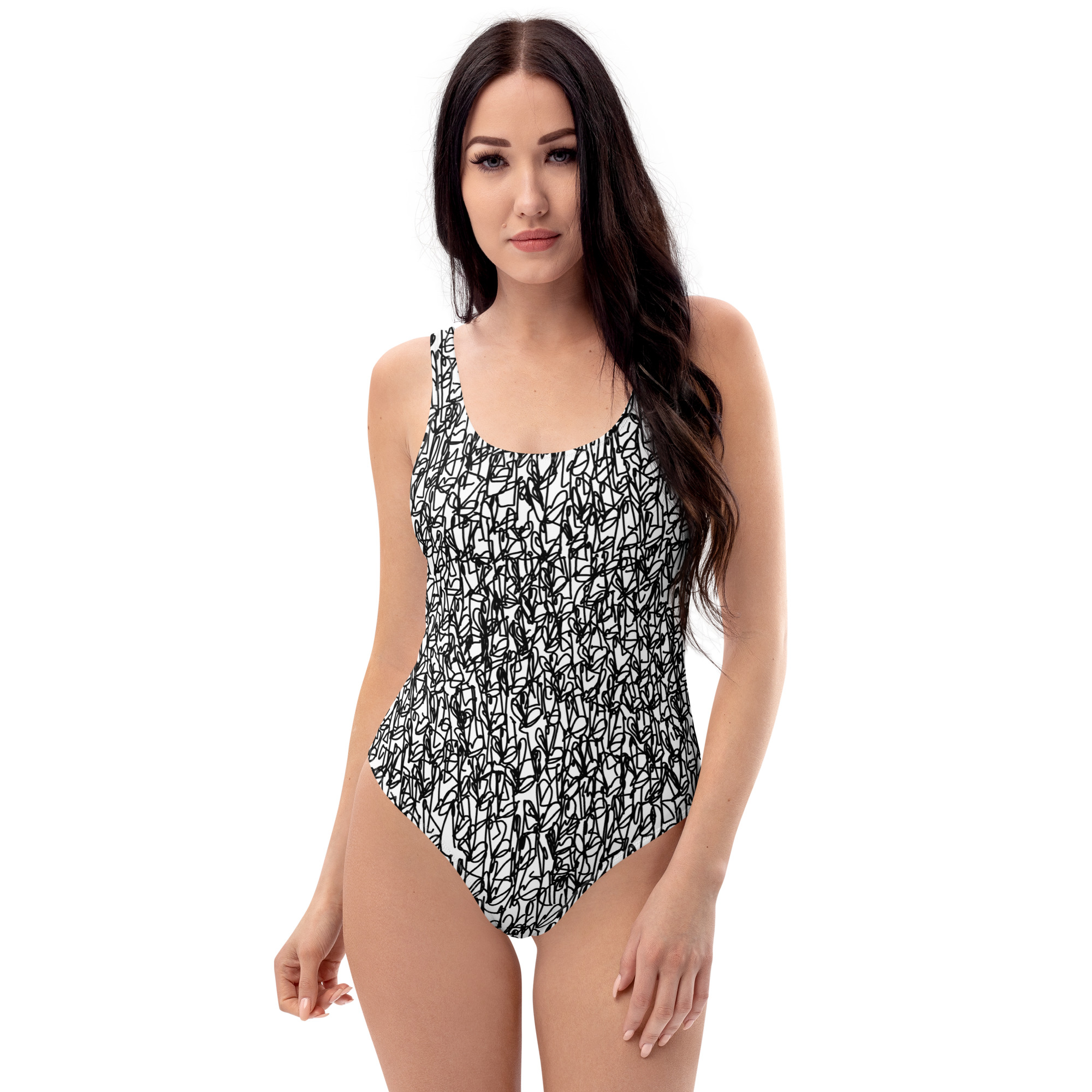 One-Piece Swimsuit in Crimasso style - immagine 4