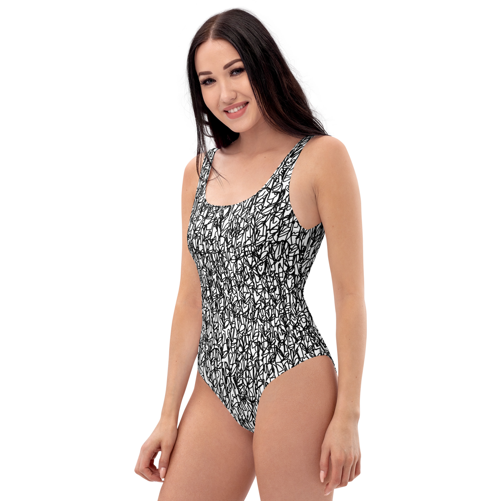 One-Piece Swimsuit in Crimasso style - immagine 5
